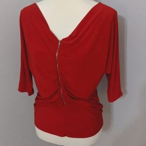 Boutique zipper top